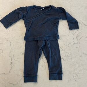 Tuss Brand Baby Maching Set - Navy - Size 12-18M